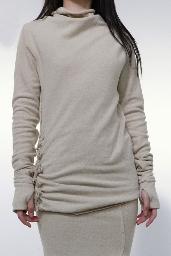 Marc le bihan 4 sewing sweater 2739 tilleul